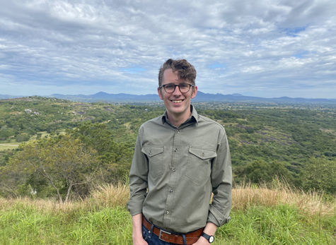On a crop assessment tour in Zimbabwe, 2023. Credit: Weston Anderson
